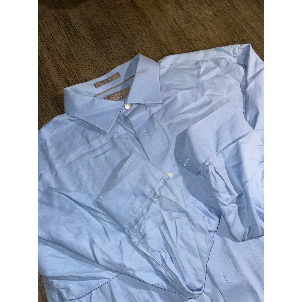 Daniel Cremieux Mens XL Button Down Shirt Excellent Supima Cotton Long Sleeve